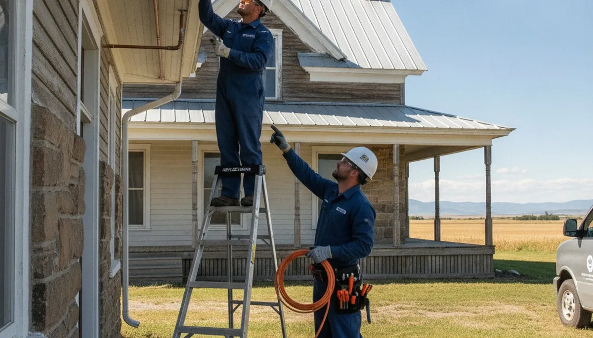 Billings, MT plumber repairing a leak for local plumbing repair service